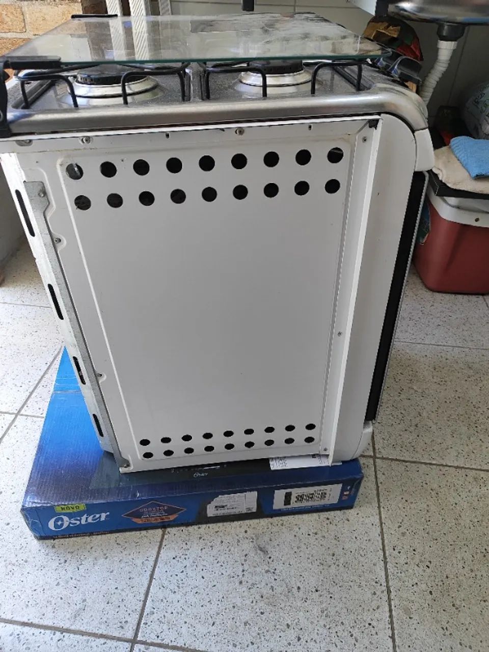 Fogão à gás, 4 bocas - sobrepor - Foto 3