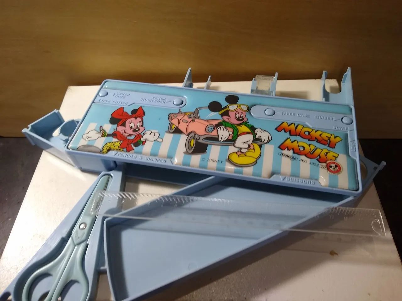  Mickey Estojo escolar japonês automático  - Foto 2