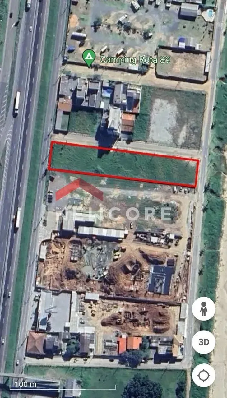 Lote em Br 101 e frente Mar - Tabuleiro - Barra Velha/SC
