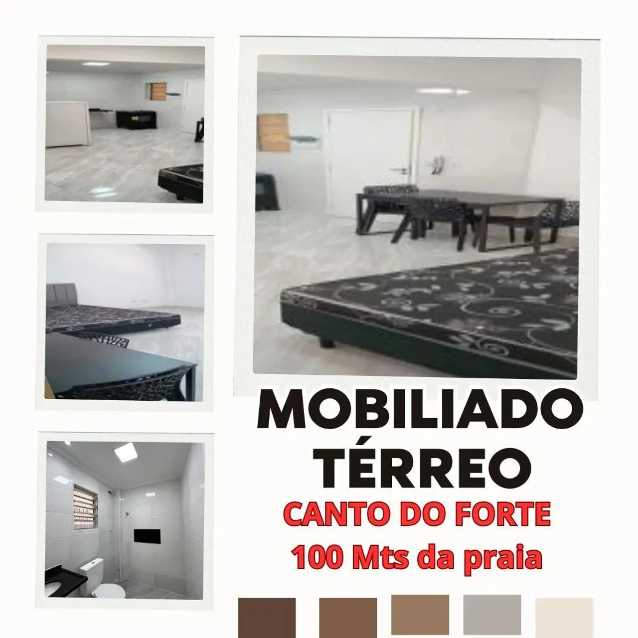 Kitnet para Venda em Praia Grande, Canto do Forte, 1 dormitório, 1 banheiro