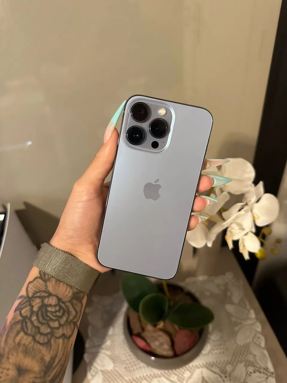 iPhone 13 Pro 256gb Azul IMPECÁVEL - Celulares e Smartphones