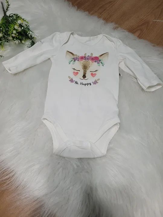Body Bebê Menina - 3 a 6 m - Foto 2