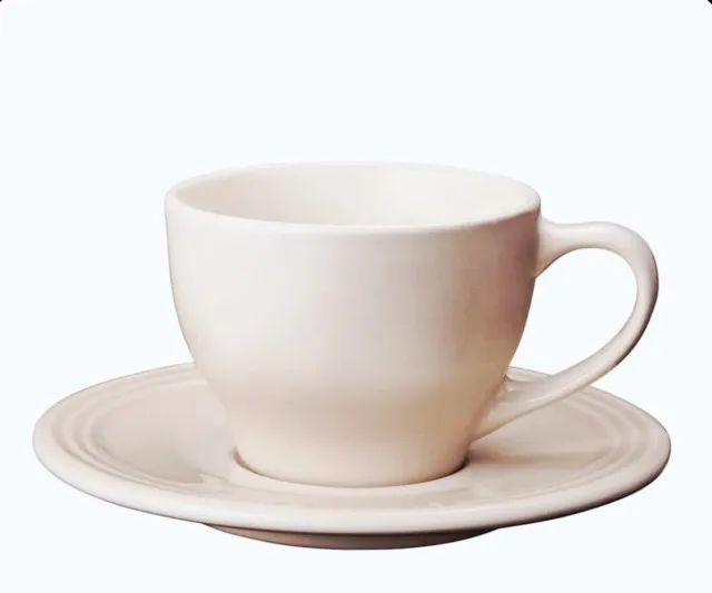 Set Canecas Capuccino Com Pires Merengue Le Creuset - Foto 6