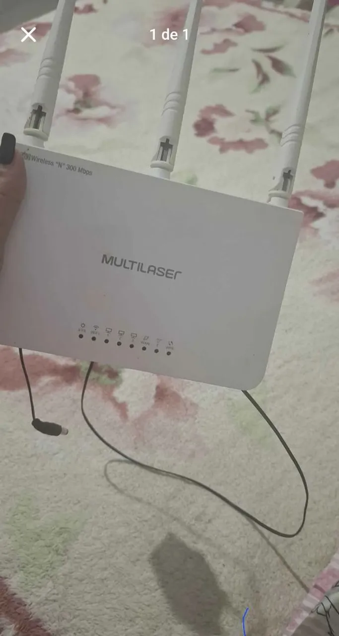 Roteador Multilaser Wireless N 300Mbps