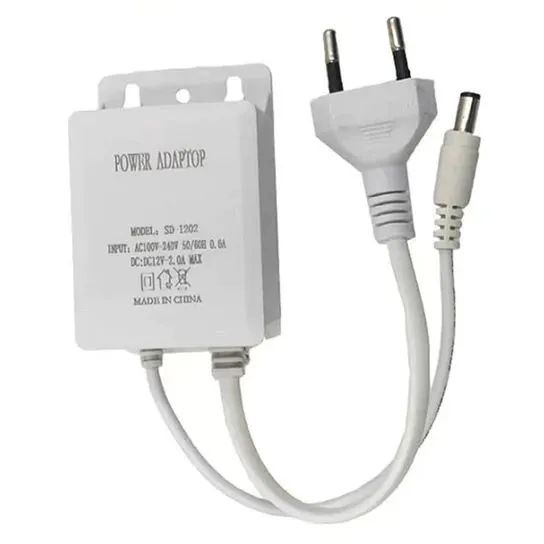 Fonte Adaptador de Energia para Câmera SD-1202 chicote alimentacao