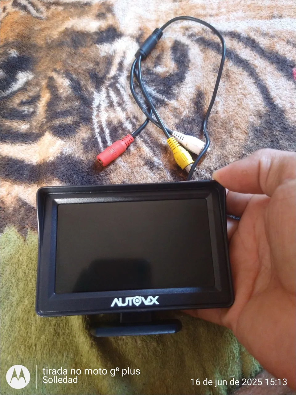 Monitor automotivo sem câmera de Ré