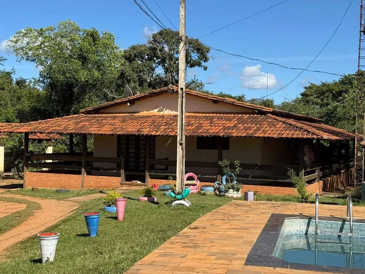 Fazenda com 2,8km de Riberão Maquine