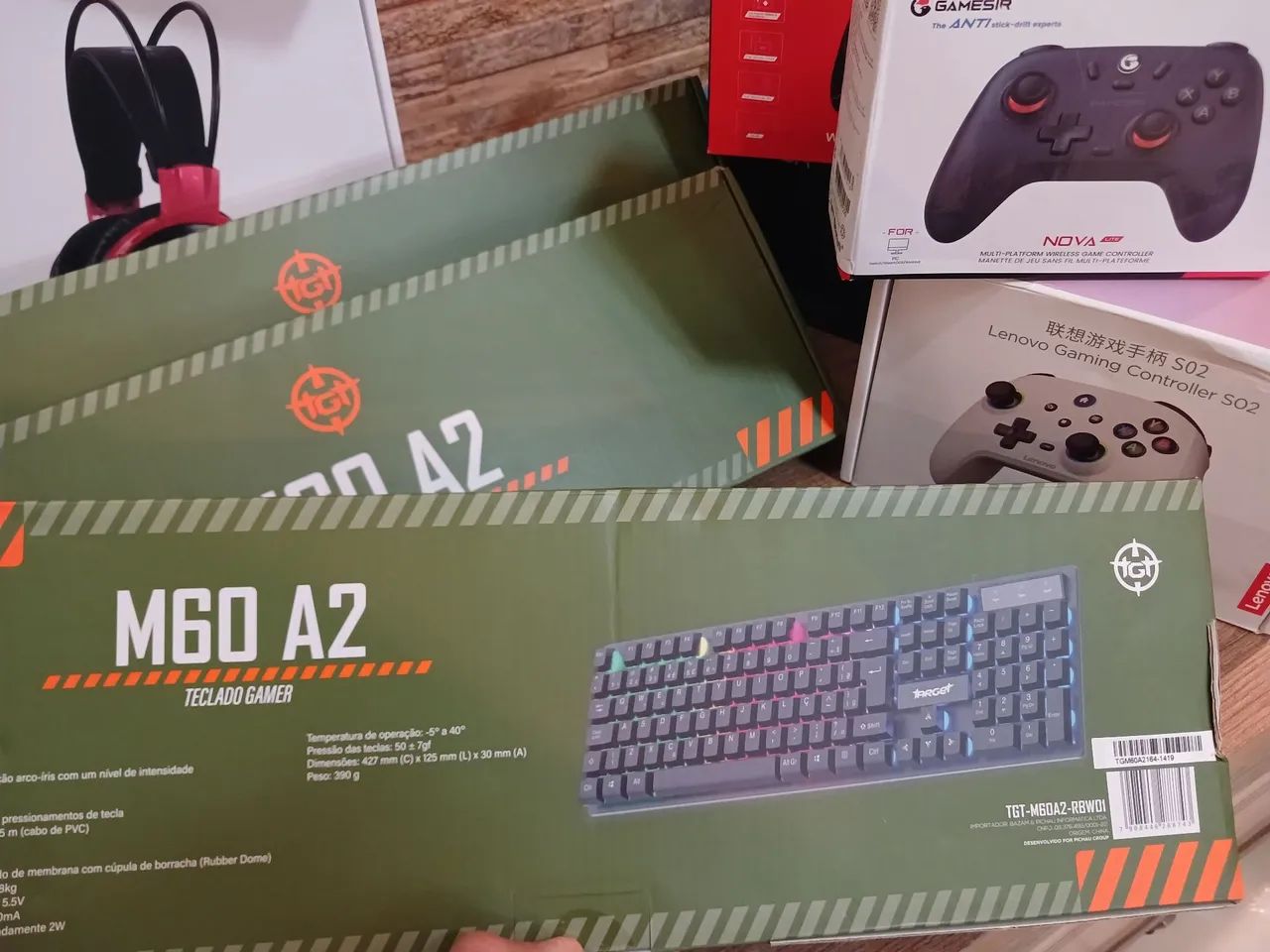 Teclado Gamer TGT M60 A2 Rgb ABNT2 (Acessório novo Caixa lacrada) - Foto 5