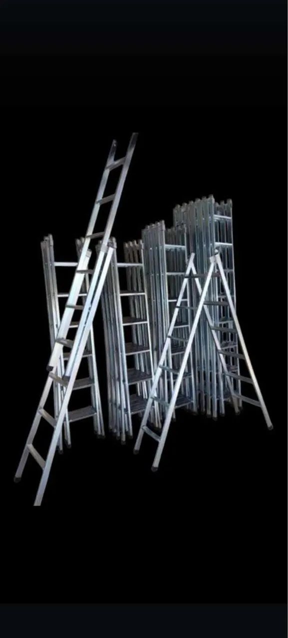 Escadas de metalon galvanizados - entregamos a domicílio 