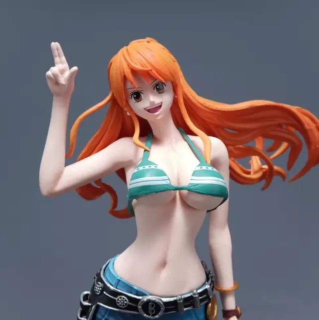 Estátua Decoração Nami Figure Presente Anime - One Piece - Foto 2