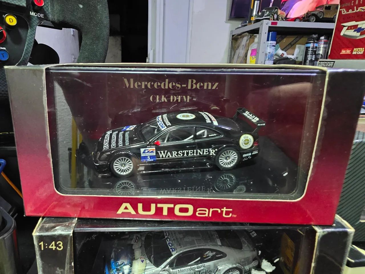 Miniatura 1:43 dtm mercedes autoart 