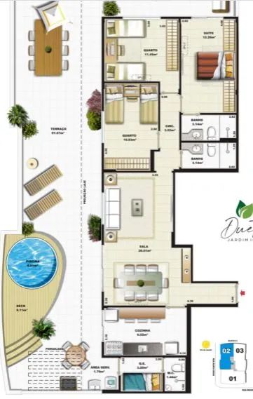 DUETTO JARDIM ICARAI - Foto 9