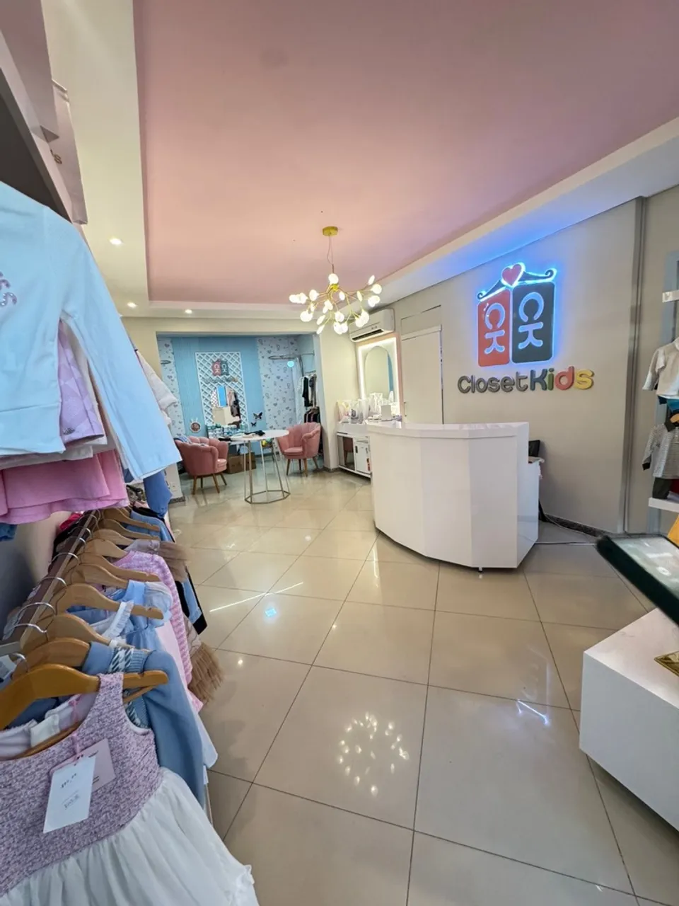 Loja de moda infantil