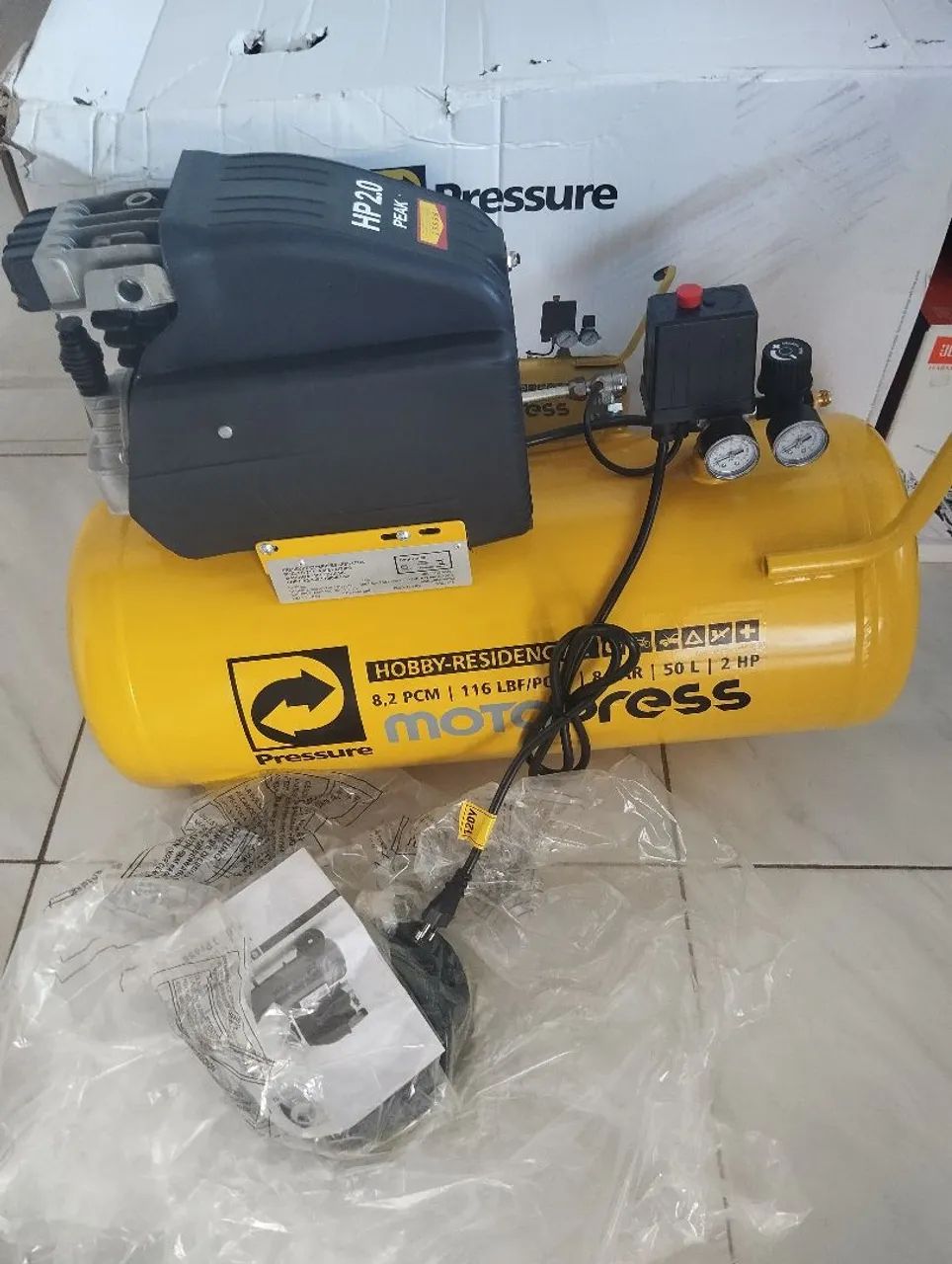 Compressor 50L pressure  - Foto 5