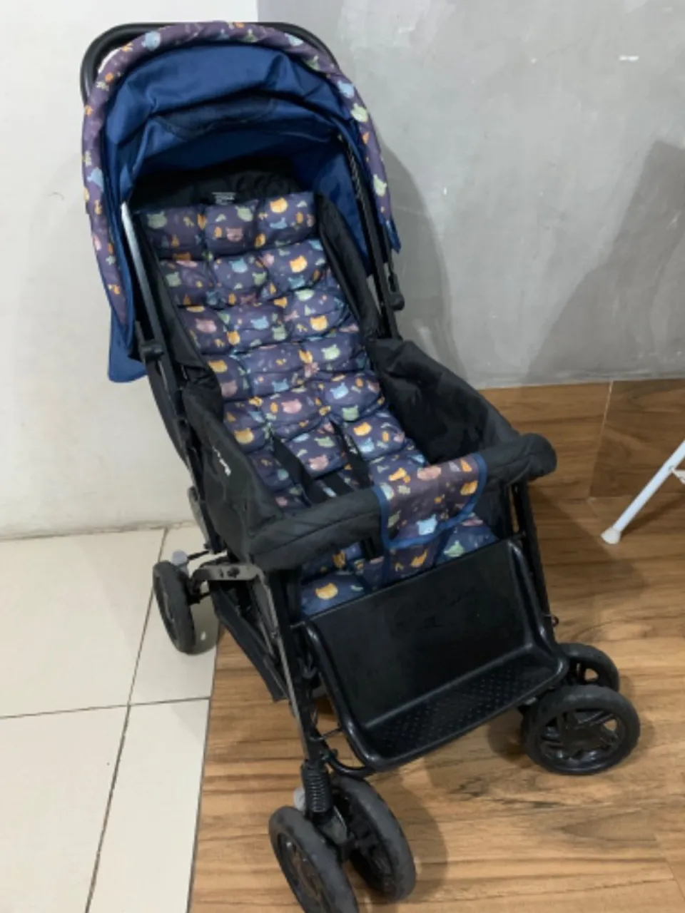Carrinho de bebê Voyage - Luck Azul boreal