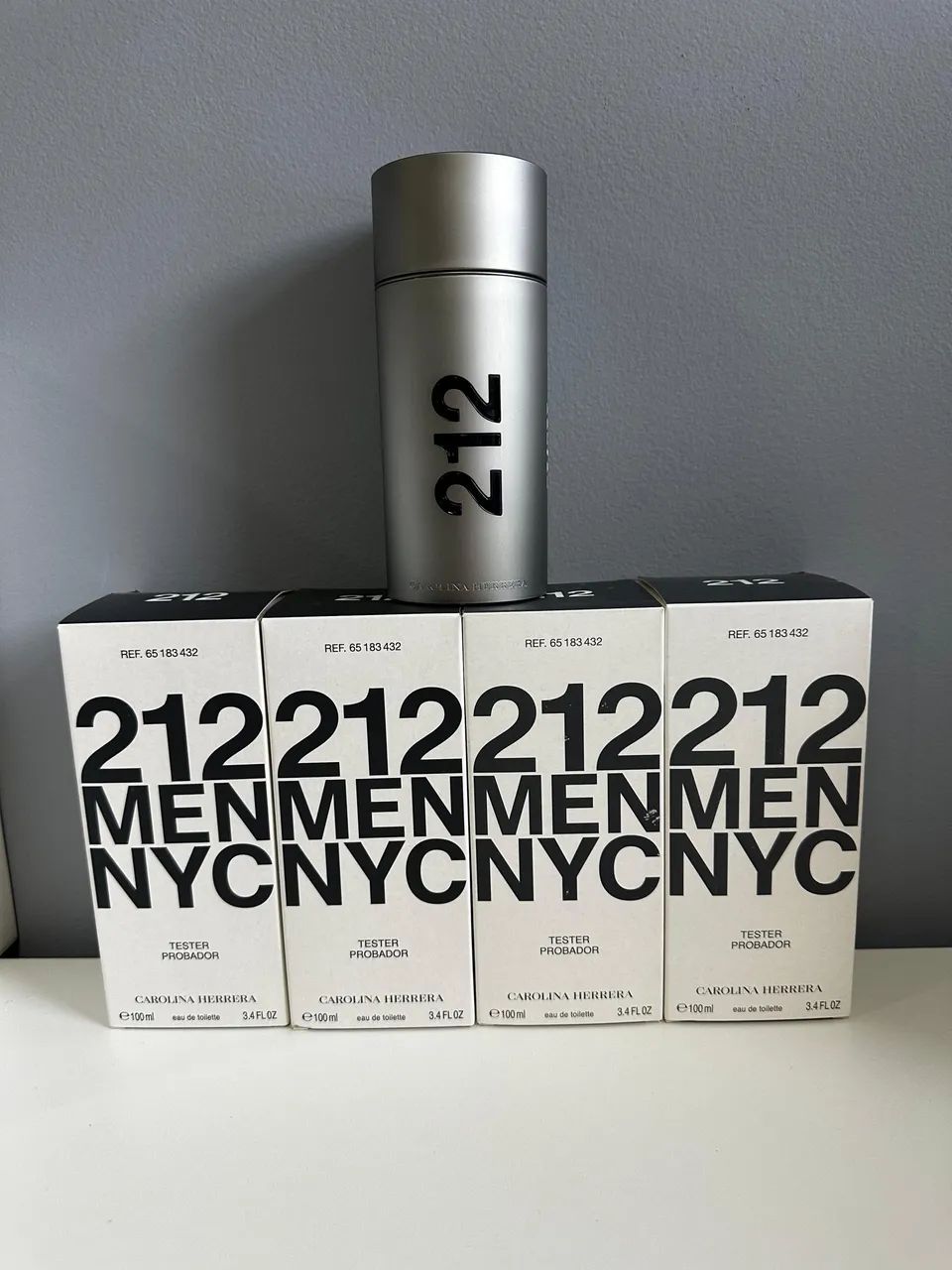 Perfumes tester na caixa 