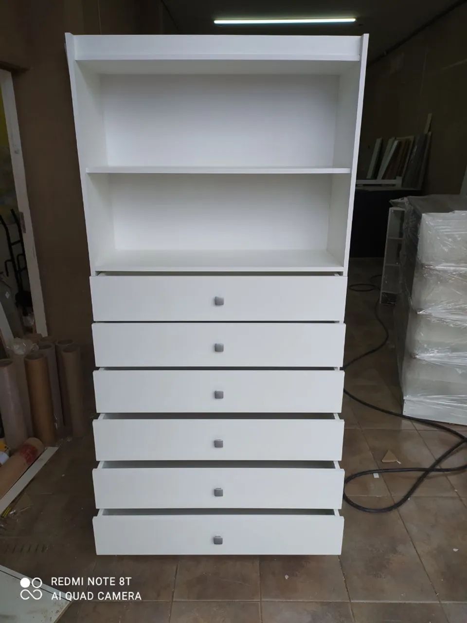 KIT CLOSET BRANCO MODERNO - NOVO - Foto 4