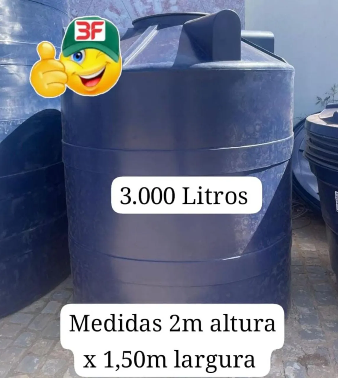 Caixa d'água direto de fábrica 
