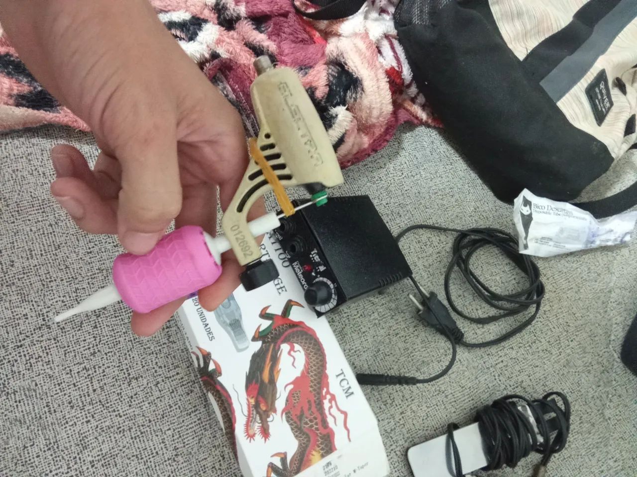 Máquina de tatuagem pop 