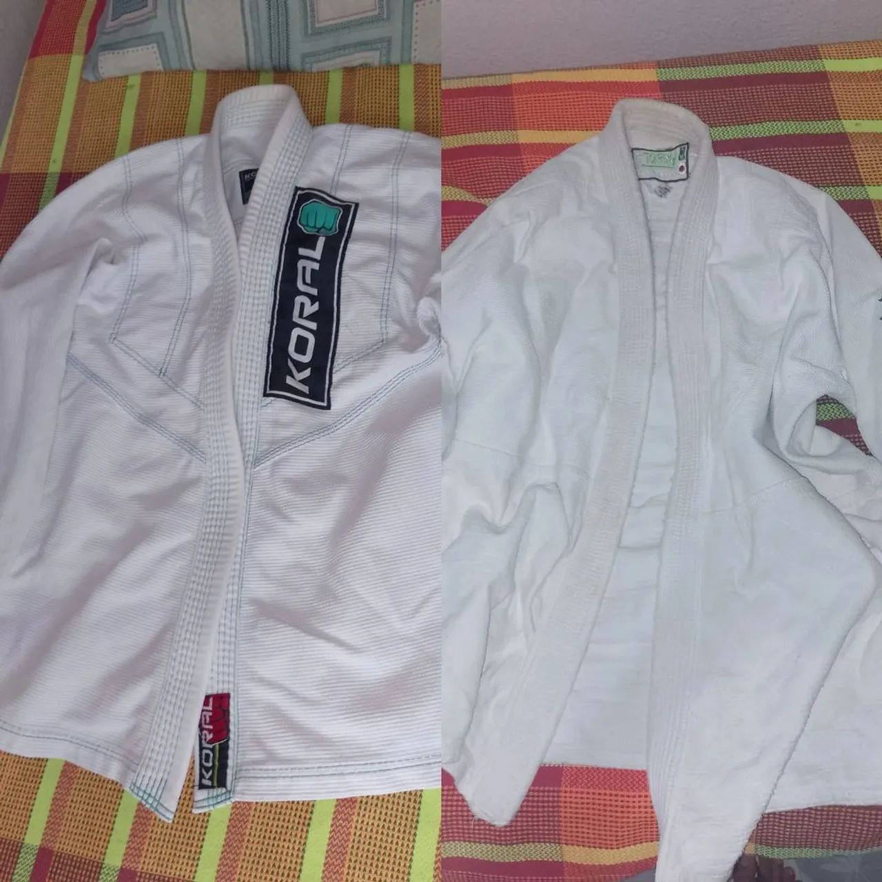 Wagi Jiu-Jitsu KORAL A3 Branco + Wagi Judô (BRINDE)