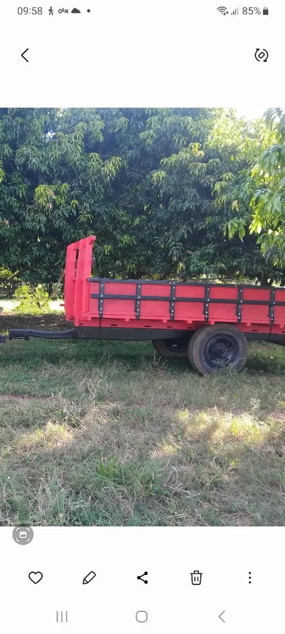 Carreta trator