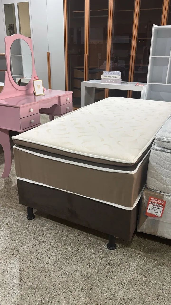 Vendo de cama box solteiro  - Foto 2
