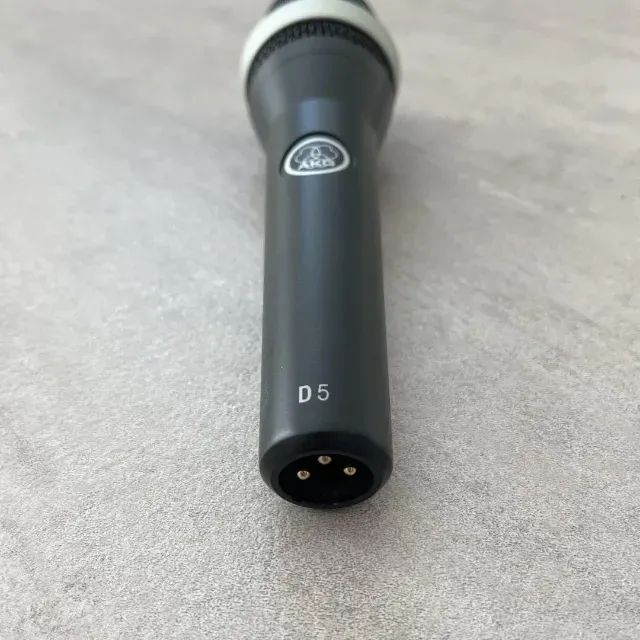 Microfone dinâmico Akg D5 - Conservado + Acessórios Completo64617708726914121