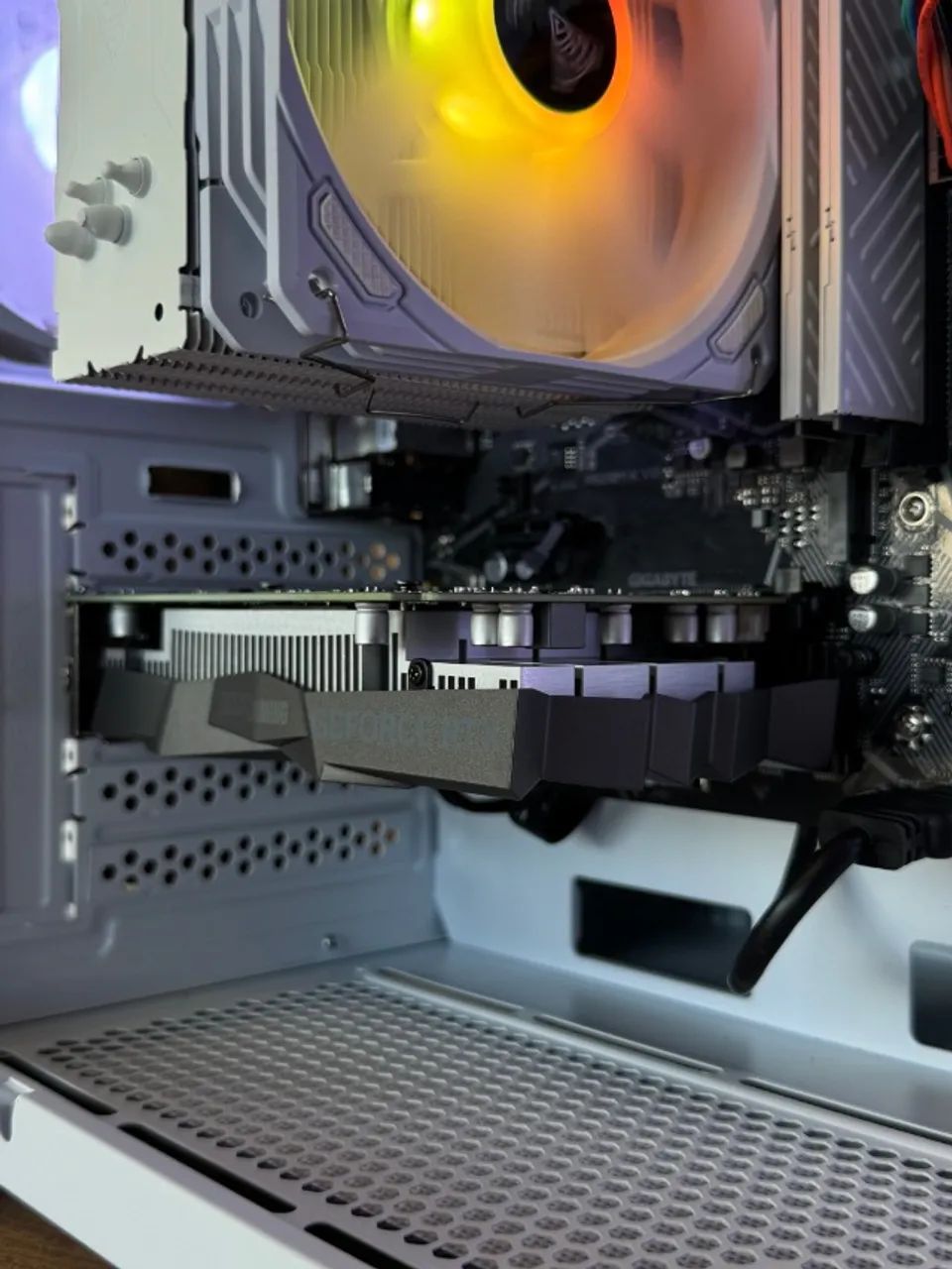 PC Gamer Ryzen 5 5500 + RTX 3050 6GB - Loja Física - Garantia - Até 18x - Olx Pay - Foto 3