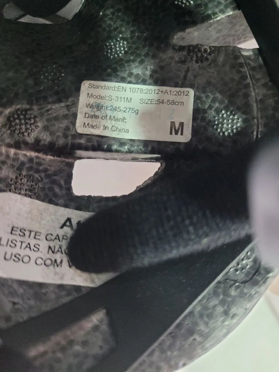Capacete de Bicicleta Preto asw - Foto 3