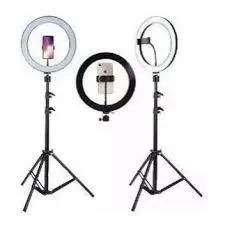 Ringlight 26 Cm Led Celular Tripe Luz Para Selfie Youtuber etc... - Foto 4