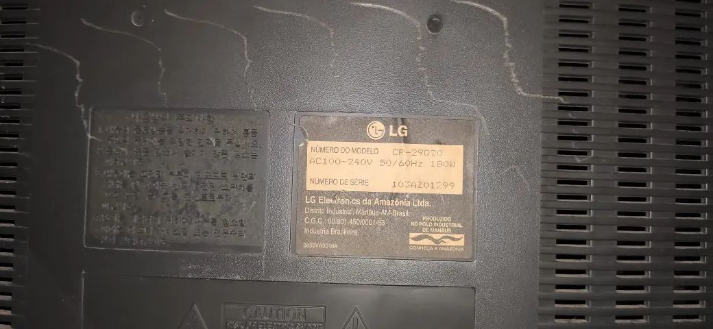 tv LG 29polegadas tela plana S-VIDEO (games, retro) - Foto 4