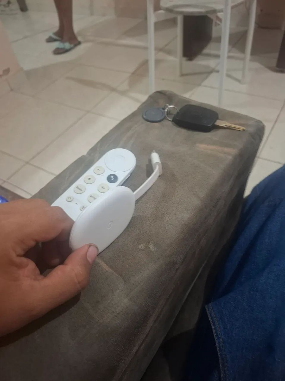 Chromecast 4k com Controle Remoto - Novo - Foto 2