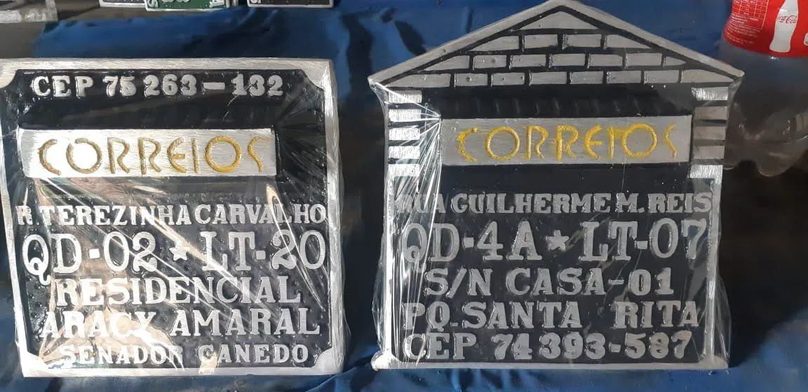 Placas e caixas de correios  - Foto 2