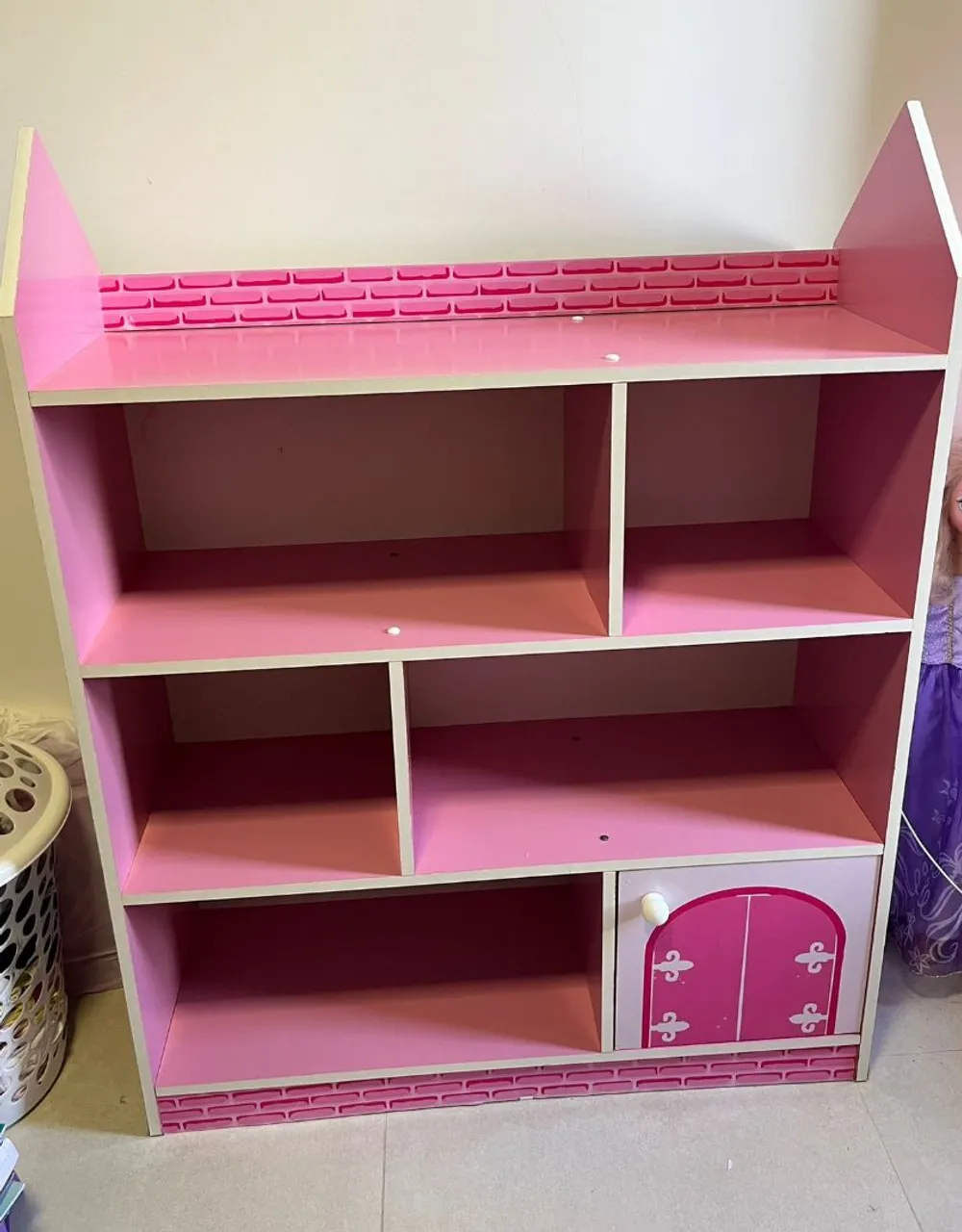 Estante Infantil Rosa.