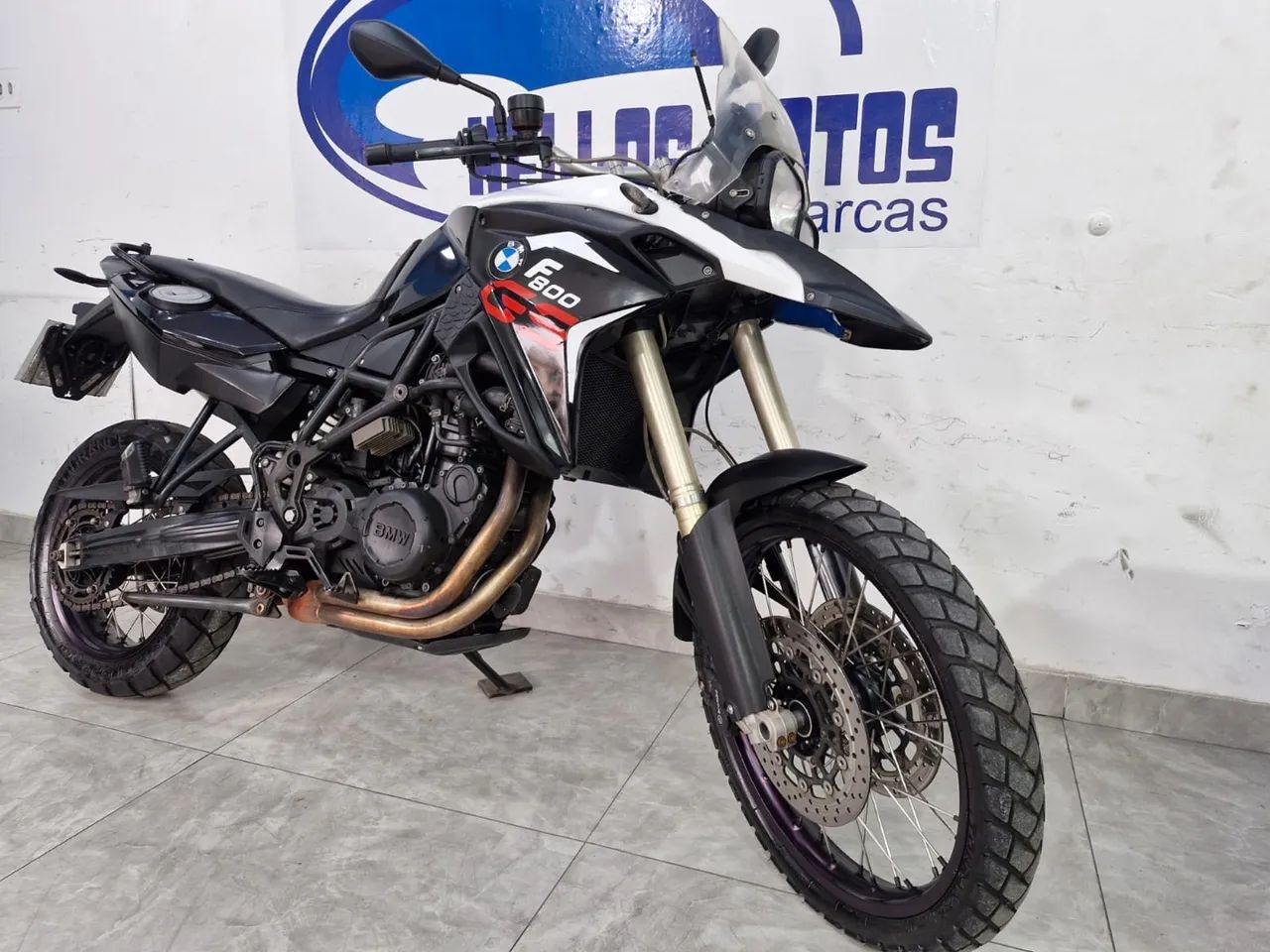Bmw GS F 800 2014 aceito moto na troca aceito cartão 12x 18x 21x 1.8% am fim 48x  - Foto 5