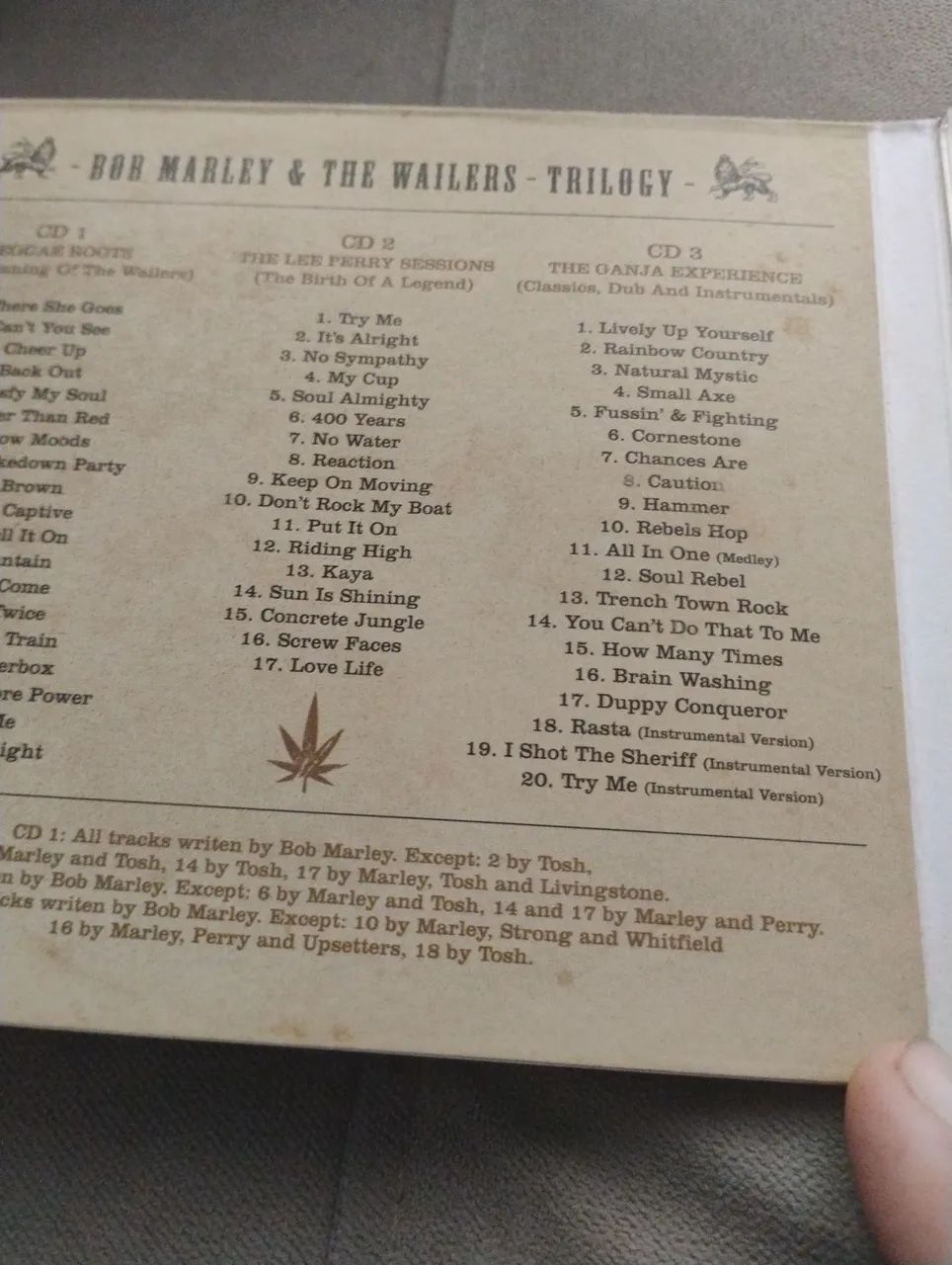 Cd Bob Marley Trilogy (cd triplo ) - Foto 2