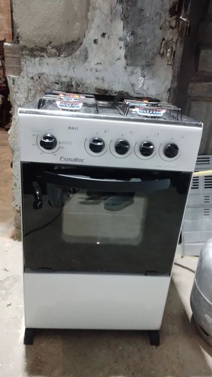 Fogão funcionando limpo e revisado entrega grátis 