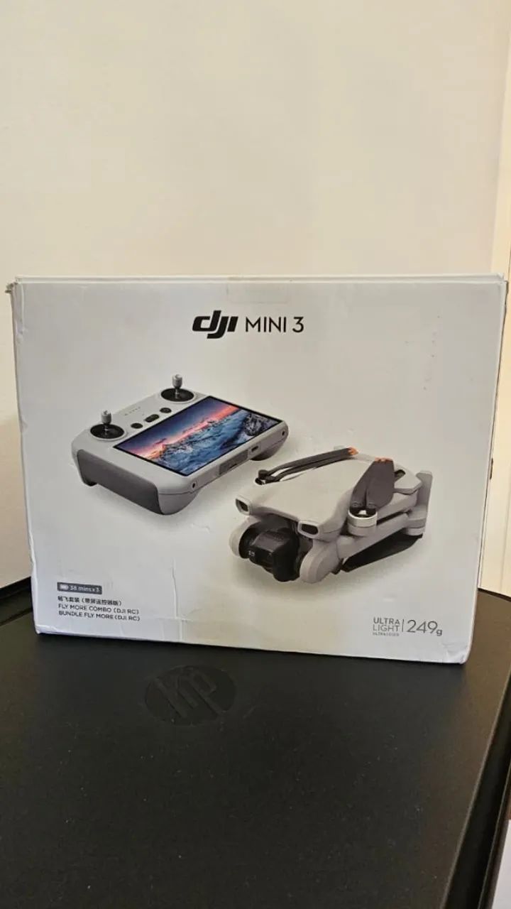 DJI Mini 3 Combo (novo com caixa aberta)
