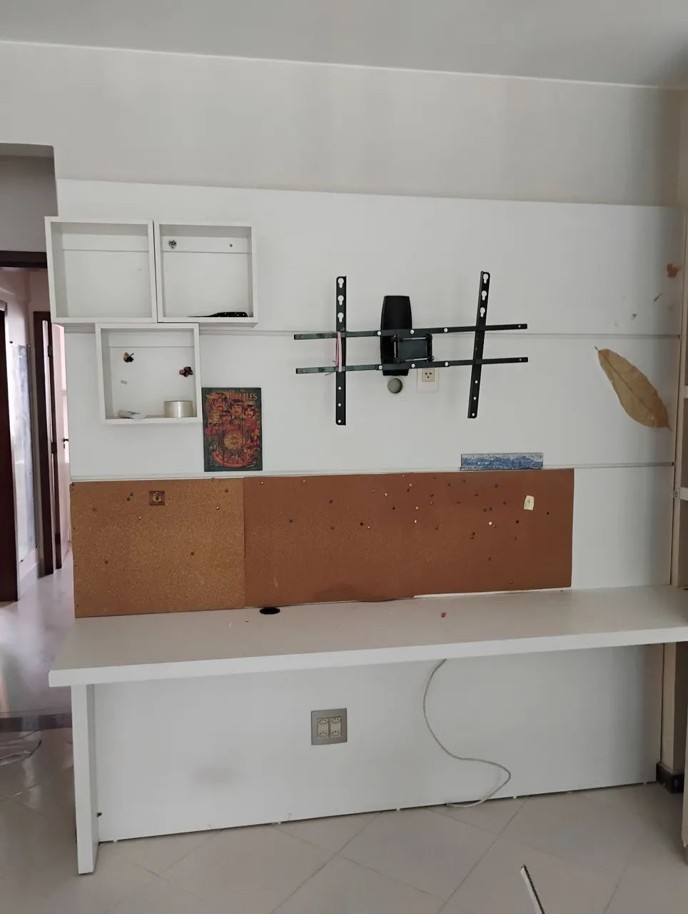 Doamos painel com bancada para quarto/ escritório. - Foto 3