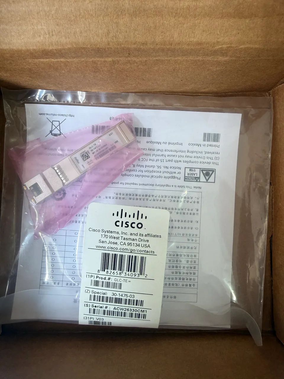 Gbic Cisco Glc-te - Foto 2