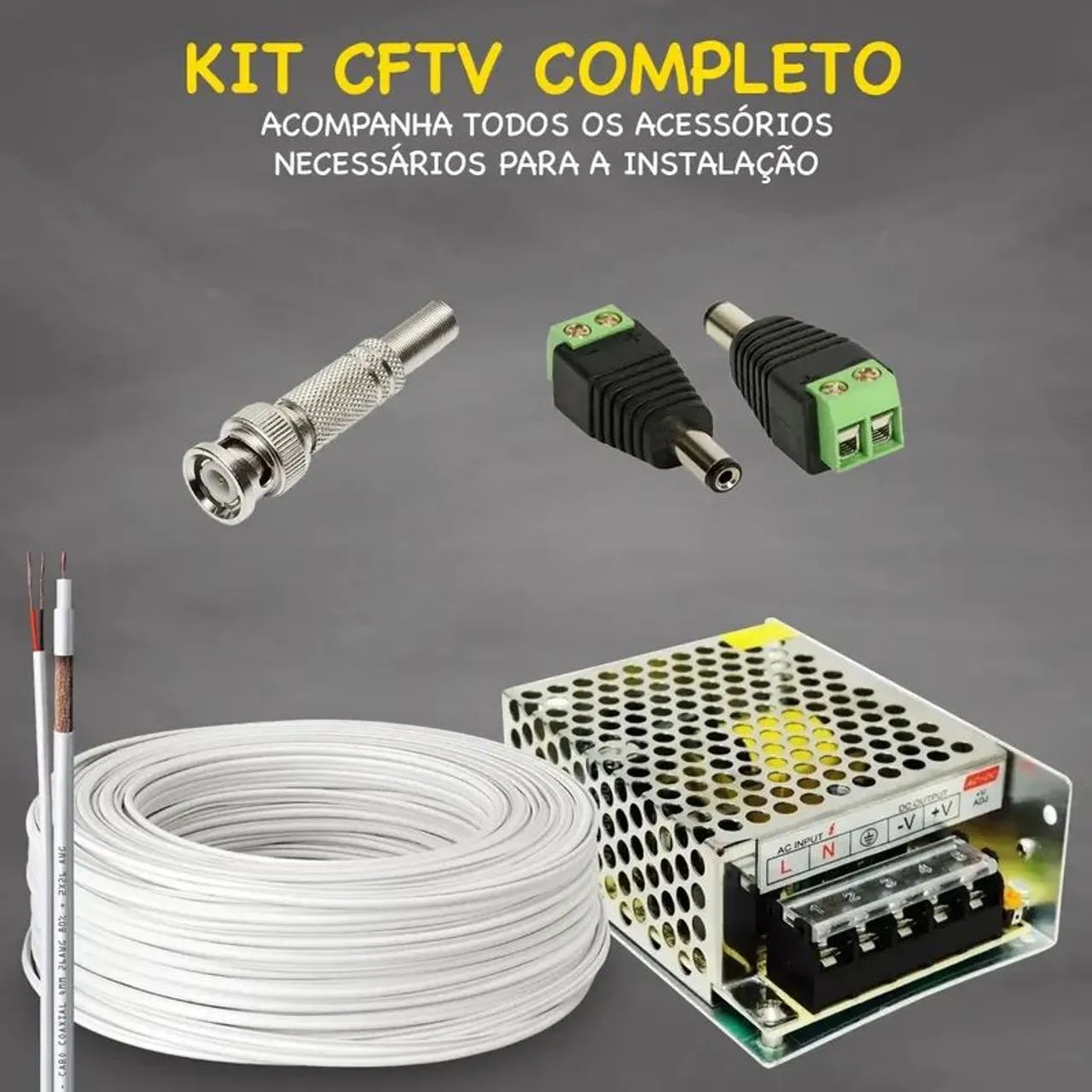  Kit Cftv 4 Câmeras Intelbras  - Foto 3