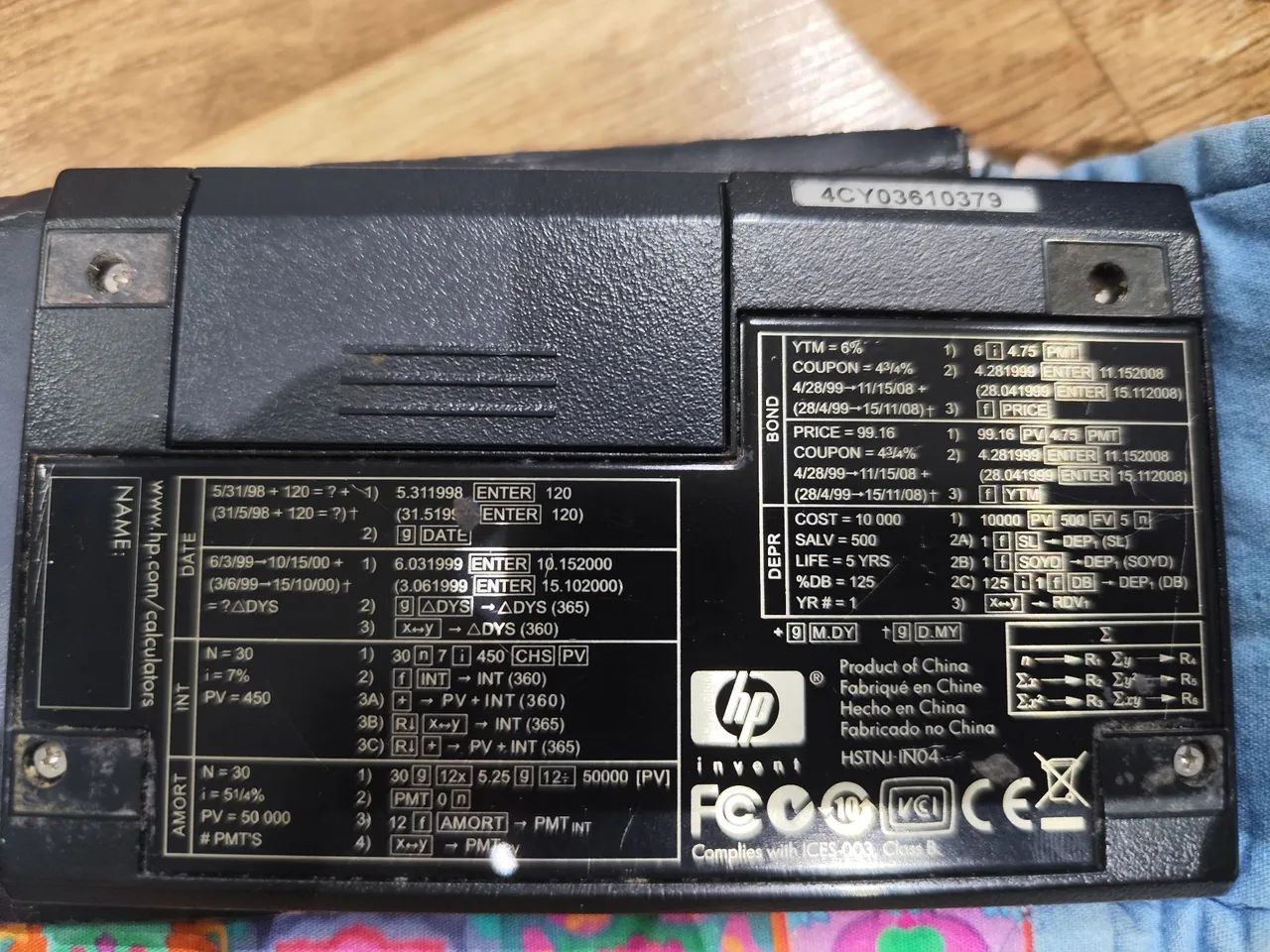 Calculadora científica hp 12C usado em perfeito estado  - Foto 2