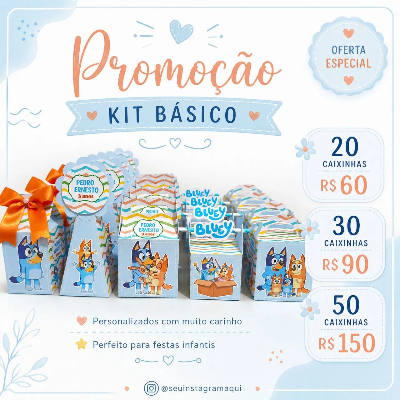 Personalizados para festas 