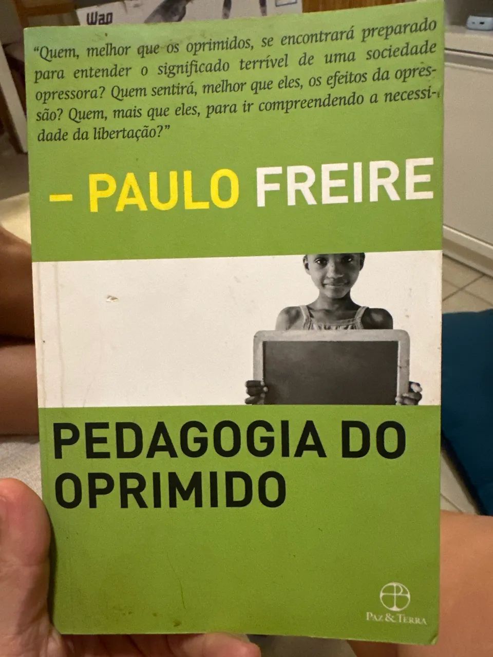 Livro - pedagogia do oprimido 