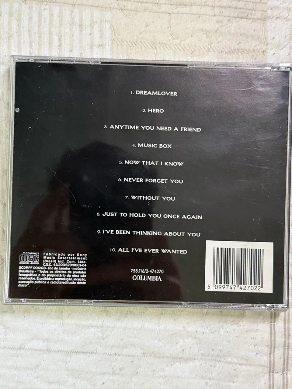 CD AUTOGRAFADO MARIAH CAREY MUSIC BOX - Foto 3