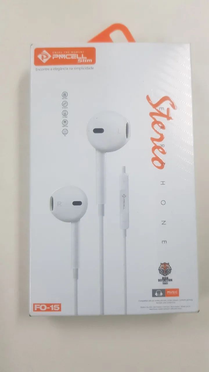 Fone de Ouvido com Fio