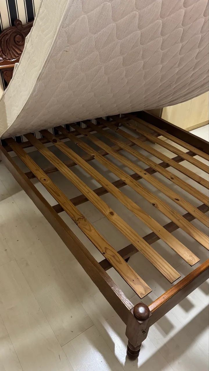Cama Casal com colchão  - Foto 4