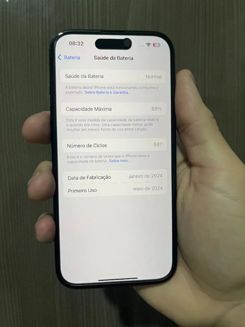 iPhone 15 Preto 128GB Original - Foto 3