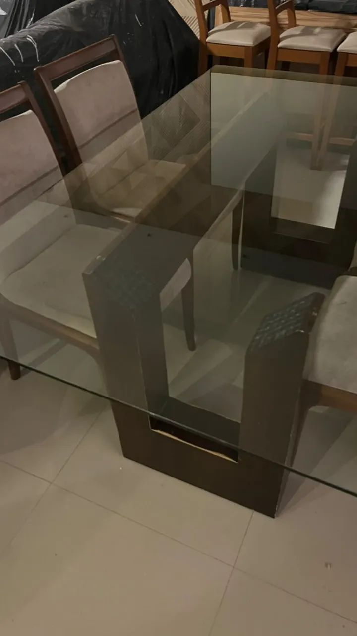 Mesa de jantar com cadeiras - Foto 4
