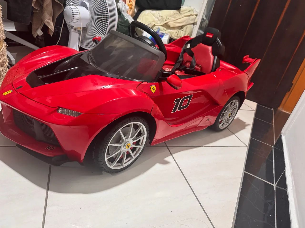 Carrinho elétrico Ferrari  - Foto 5